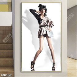 Tranh người mẫu đẹp SP7803