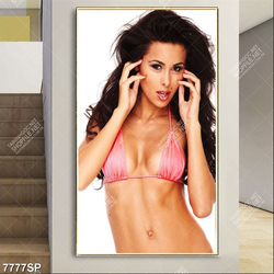 Tranh người mẫu xinh đẹp SP7777