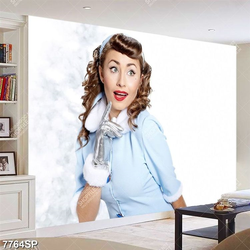 Tranh người mẫu trẻ SP7764