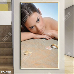 Tranh người mẫu đẹp SP7746