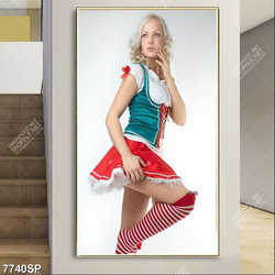 Tranh cô gái trẻ SP7740