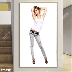 Tranh cô gái trẻ SP7736