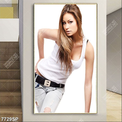 Tranh cô gái trẻ đẹp SP7729