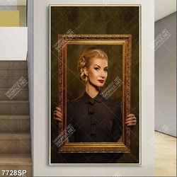 Tranh người đẹp SP7728