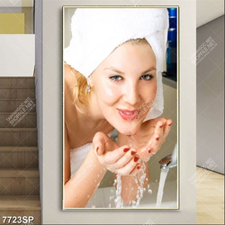 Tranh cô gái trẻ SP7723