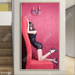 Tranh người đẹp SP7717