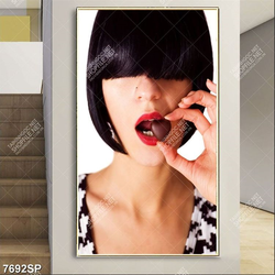 Tranh cô gái trẻ SP7692