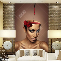 Tranh cô gái nghệ thuật SP7668