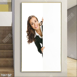 Tranh cô gái trẻ SP7661