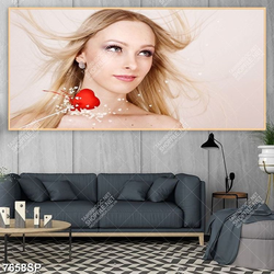 Tranh cô gái xinh đẹp SP7658