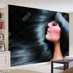 Tranh người mẫu tóc SP7655