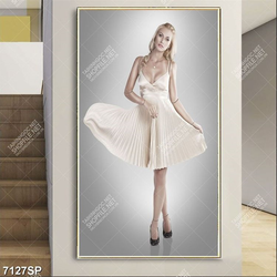 Tranh cô gái trẻ đẹp SP7127