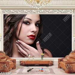 Tranh gương mặt xinh đẹp SP7121