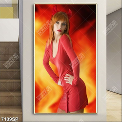 Tranh người mẫu đẹp SP7109