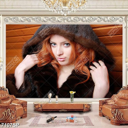 Tranh cô gái trẻ đẹp SP7107