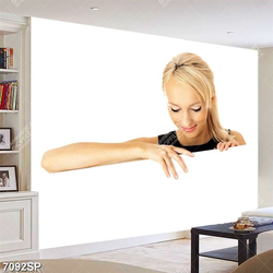 Tranh cô gái tóc vàng SP7092