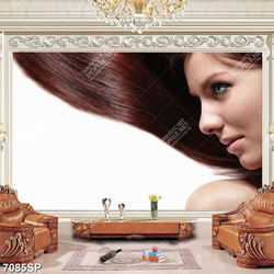 Tranh người mẫu tóc SP7085