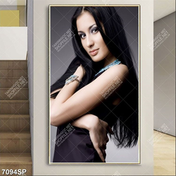 Tranh cô gái đẹp SP7094