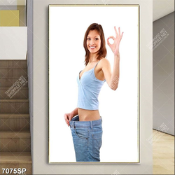 Tranh cô gái trẻ đẹp SP7075