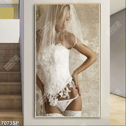 Tranh cô dâu gợi cảm SP7073