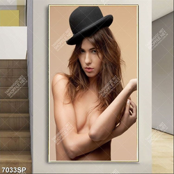 Tranh người mẫu khỏa thân nghệ thuật SP7033