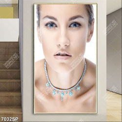 Tranh gương mặt xinh đẹp SP7032