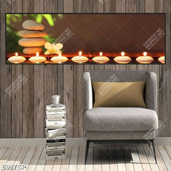 Tranh những ngọn nến lung linh