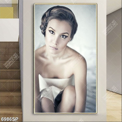 Tranh người mẫu xinh đẹp SP6986