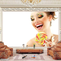 Tranh người mẫu make up nghệ thuật SP7008