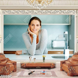 Tranh cô gái trẻ đẹp SP7005