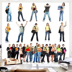 Tranh những chàng trai và cô gái trẻ