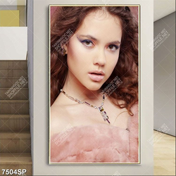 Tranh cô gái xinh đẹp SP7504