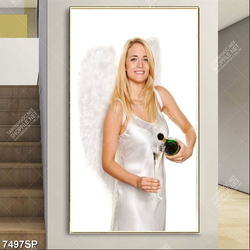 Tranh người đẹp mang đôi cánh thiên thần SP7497