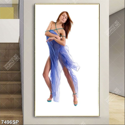 Tranh cô gái gợi cảm SP7496