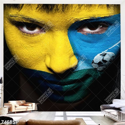 Tranh gương mặt make up nghệ thuật SP7468