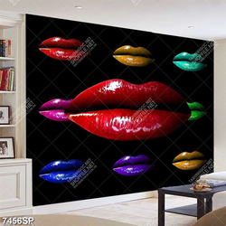 Tranh nghệ thuật đôi môi