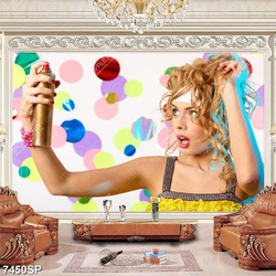 Tranh cô gái trẻ SP7450