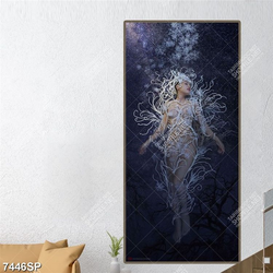 Tranh người mẫu khỏa thân nghệ thuật SP7446