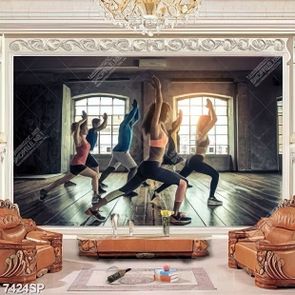 Tranh tập luyện thể thao SP7424