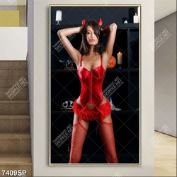 Tranh người mẫu gợi cảm SP7409
