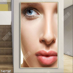 Tranh gương mặt xinh đẹp SP7407