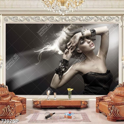 Tranh người mẫu xinh đẹp SP7392