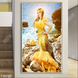 Tranh người mẫu đẹp SP7382