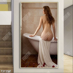 Tranh người đẹp khỏa thân SP7372