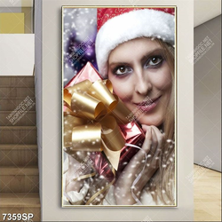 Tranh cô gái xinh đẹp SP7359