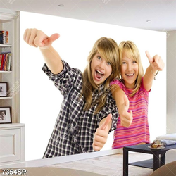 Tranh hai cô gái SP7354