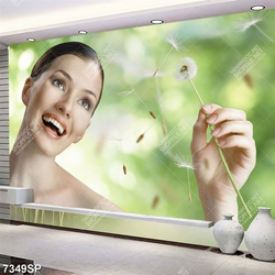 Tranh gương mặt xinh đẹp SP7349