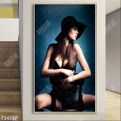 Tranh người đẹp gợi cảm SP7343
