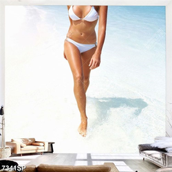 Tranh người đẹp mặc bikini SP7341