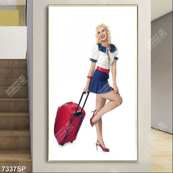 Tranh cô gái trẻ SP7337